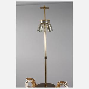 Meissen große Prunkvase als Lampenfuß