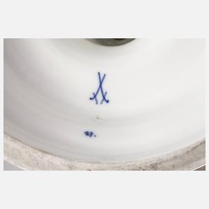 Meissen große Prunkvase als Lampenfuß