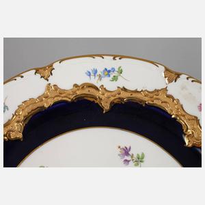 Meissen Kuchenplatte B-Form