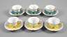 Meissen sechs Mokkatassen B-Form