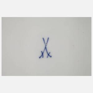 Meissen Vorlegeplatte Gemüsemalerei