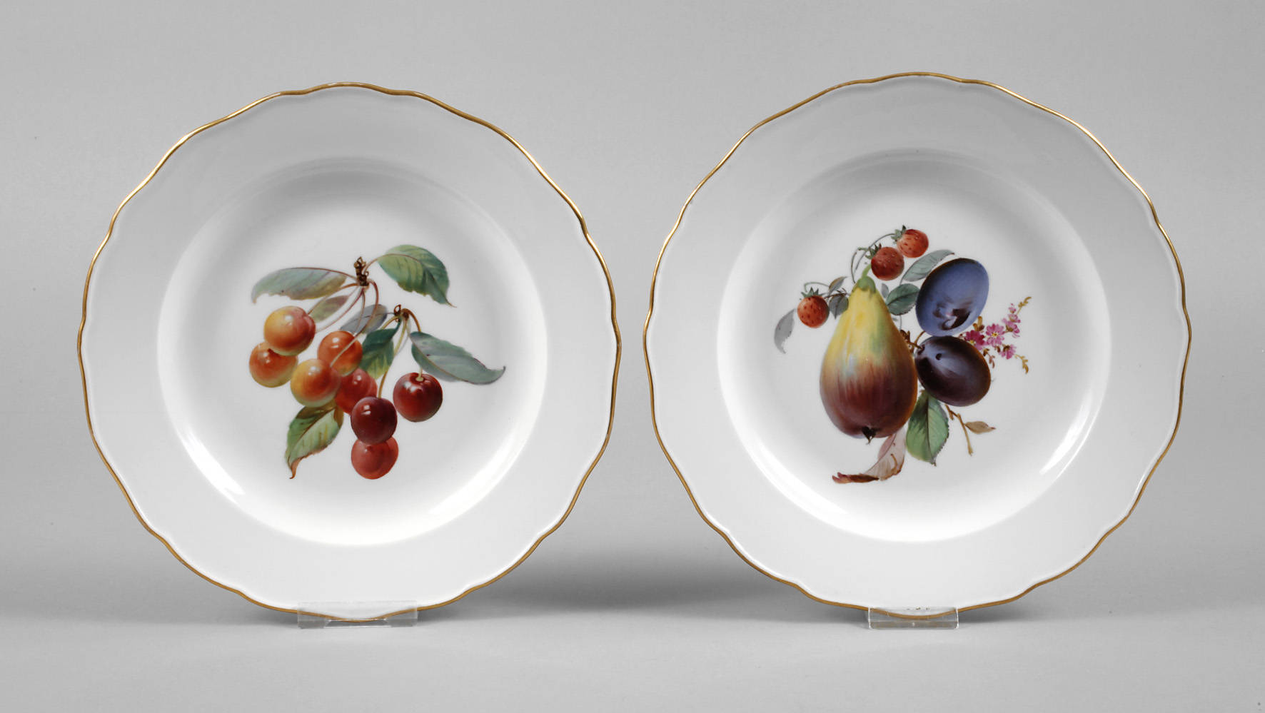 Meissen zwei Obstteller