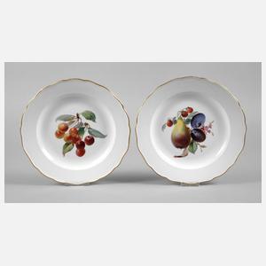 Meissen zwei Obstteller