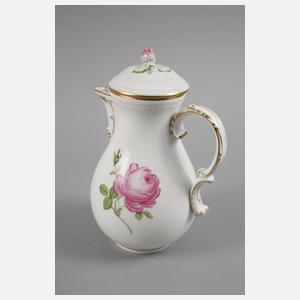 Meissen Kaffeeservice ”Rote Rose”
