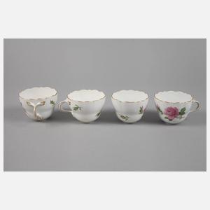 Meissen Kaffeeservice ”Rote Rose”