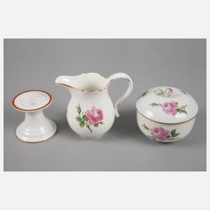 Meissen Kaffeeservice ”Rote Rose”