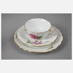 Meissen Kaffeeservice ”Rote Rose”