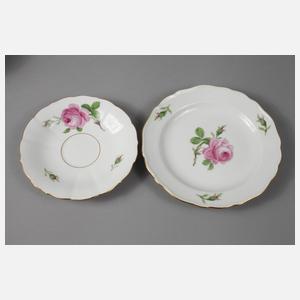 Meissen Kaffeeservice ”Rote Rose”