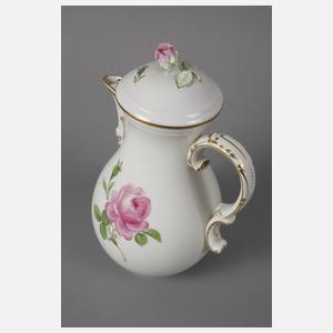 Meissen Kaffeeservice ”Rote Rose”