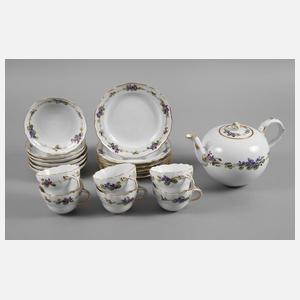 Meissen Teeservice für sechs Personen