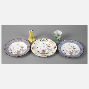 Meissen fünf Teile Kakiemondekor