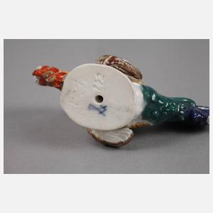 Meissen Miniatur ”Hahn und Henne”