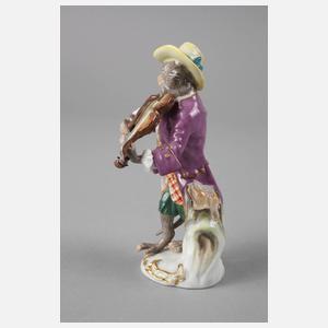 Meissen Geiger aus der Affenkapelle