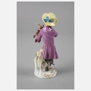 Meissen Geiger aus der Affenkapelle