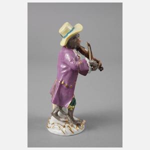 Meissen Geiger aus der Affenkapelle