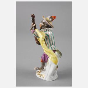 Meissen Gitarrist aus der Affenkapelle