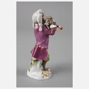 Meissen Klarinettist aus der Affenkapelle