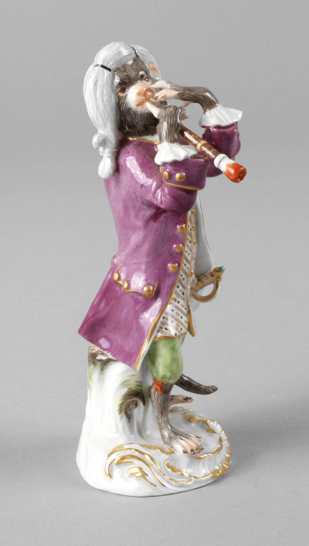 Meissen Klarinettist aus der Affenkapelle