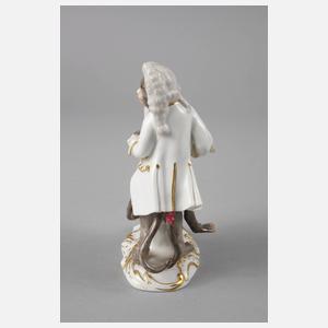Meissen Klavierspieler aus der Affenkapelle