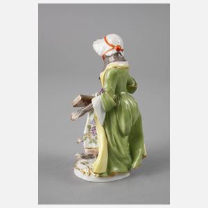 Meissen Sängerin aus der Affenkapelle