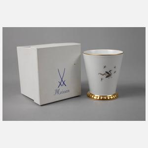 Meissen Jubiläumsbecher ”Chinoiserien nach Höroldt”