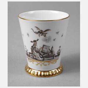 Meissen Jubiläumsbecher ”Chinoiserien nach Höroldt”
