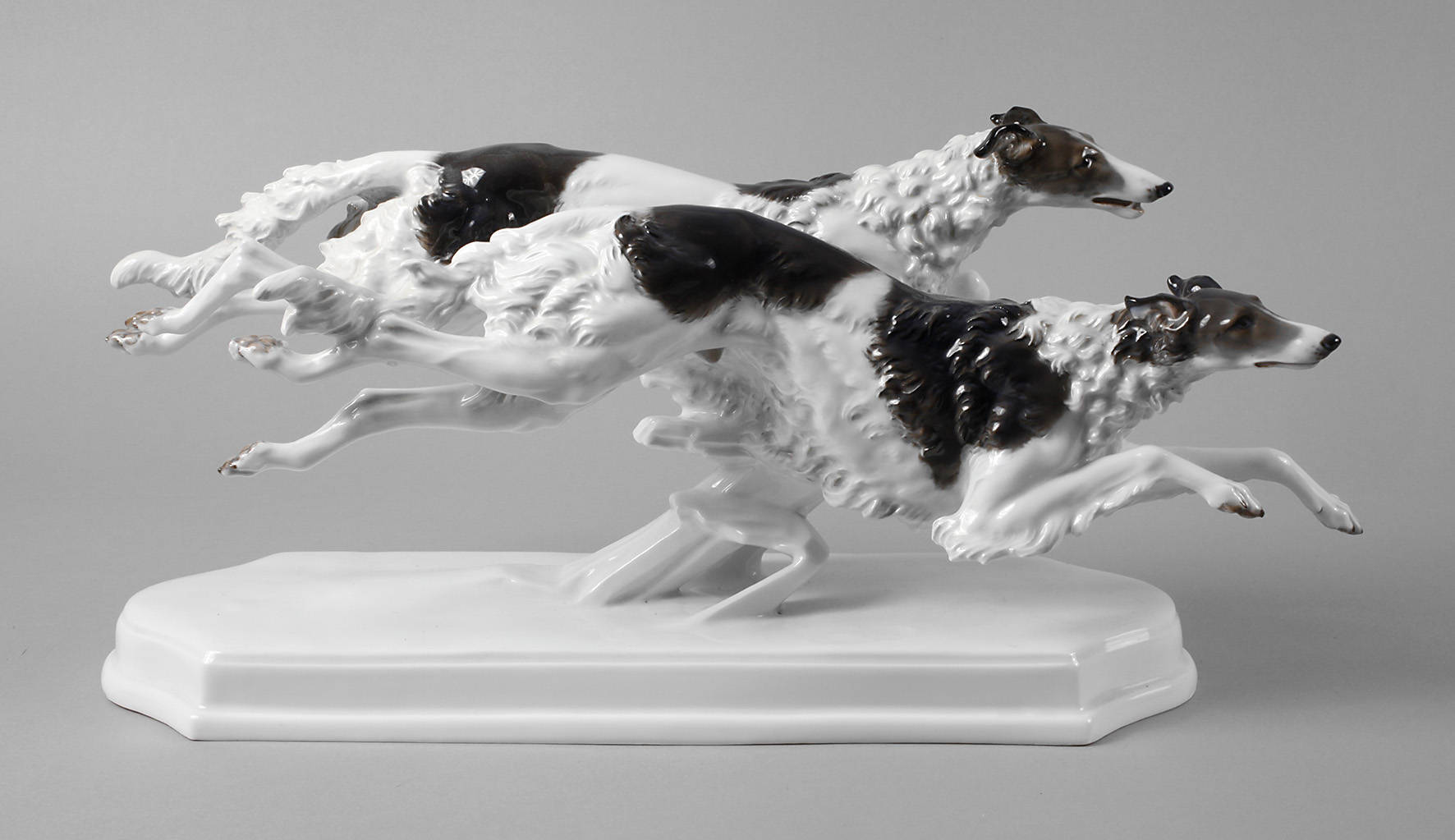 Rosenthal große ”Hundegruppe (Windhunde)”