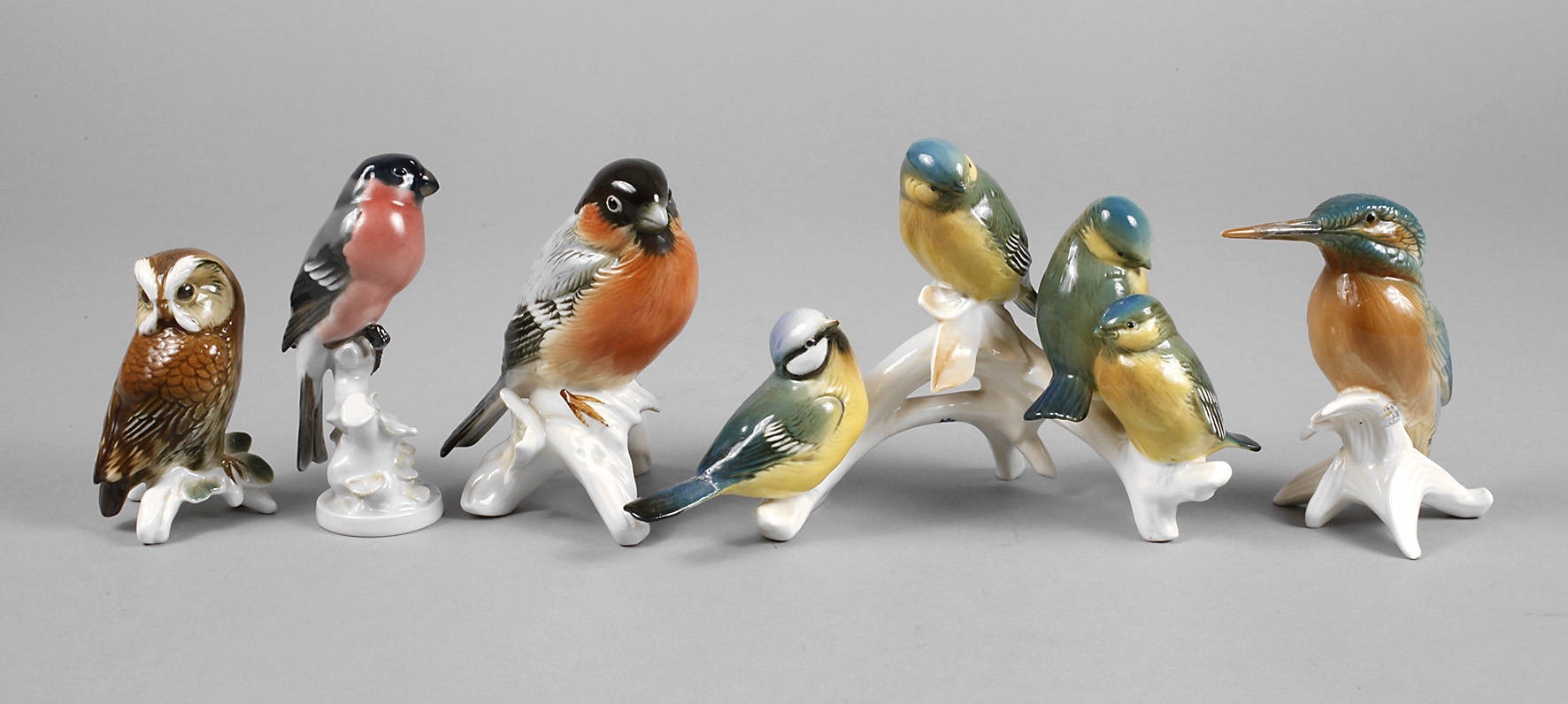 Rosenthal/Volkstedt-Rudolstadt Konvolut Vögel