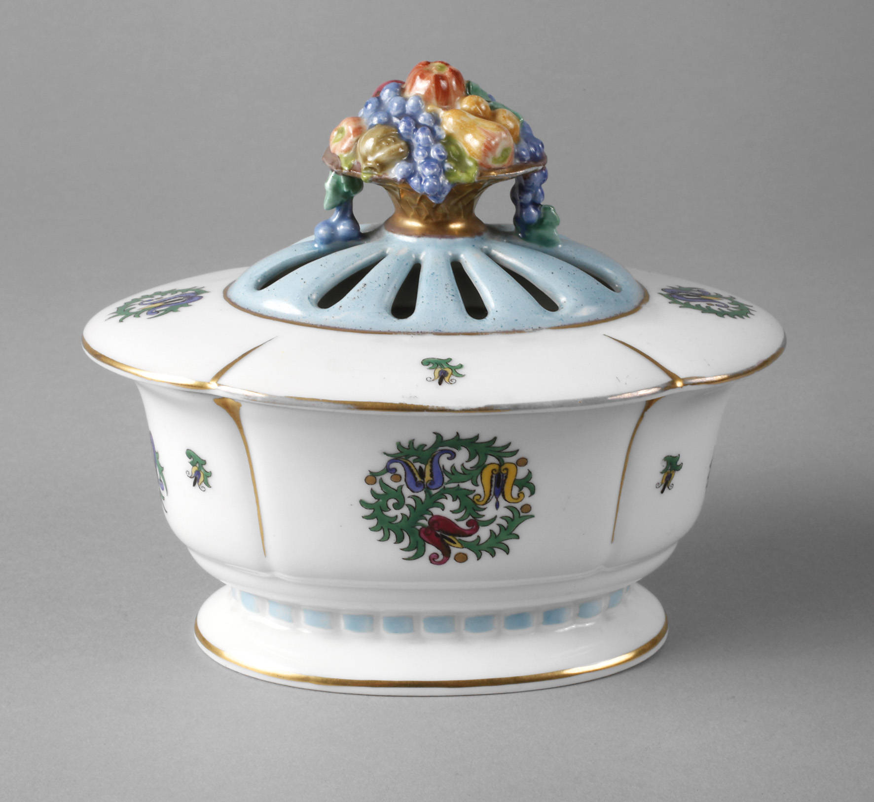 Spitzer Dieringhausen Deckeldose Art déco