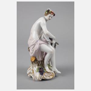 Volkstedt ”Bacchantin mit Ziege”