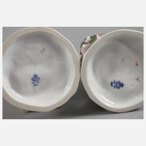 Volkstedt Jägerin und Jäger mit Hund