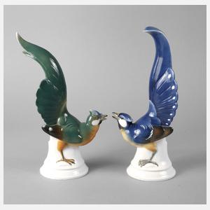 Volkstedt Paar Vögel