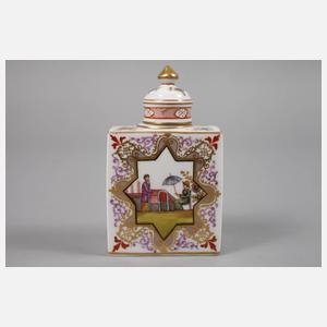 Teedose mit Chinoiserien