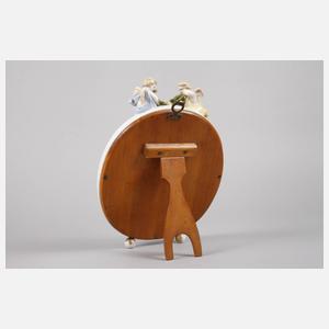 Tischspiegel mit Putten