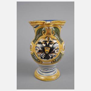 Drei Weinkrüge Majolika