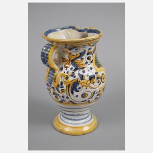 Drei Weinkrüge Majolika