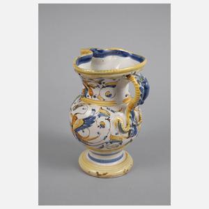 Drei Weinkrüge Majolika