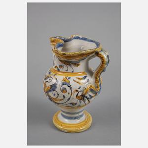 Drei Weinkrüge Majolika