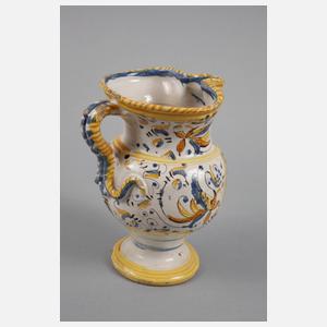 Drei Weinkrüge Majolika