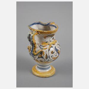 Drei Weinkrüge Majolika