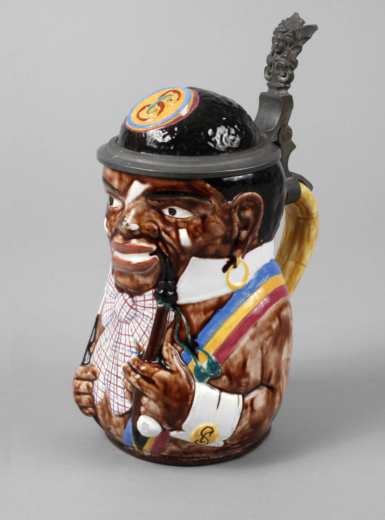 Bierkrug als studentischer Mohr