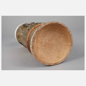 Historismusvase Heiliger Georg