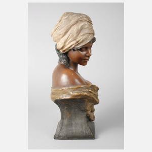 Goldscheider ”Mohrin mit Turban”