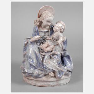 Heiligenfigur Maria mit Jesuskind
