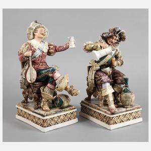 Zwei Historismusfiguren