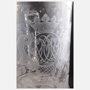 Großer Humpen aus Adelsbesitz