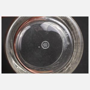 Lobmeyr Wien feines Wappenglas