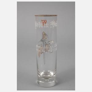 Emailliertes Spruchglas