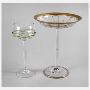 Theresienthal Römer und Fußschale