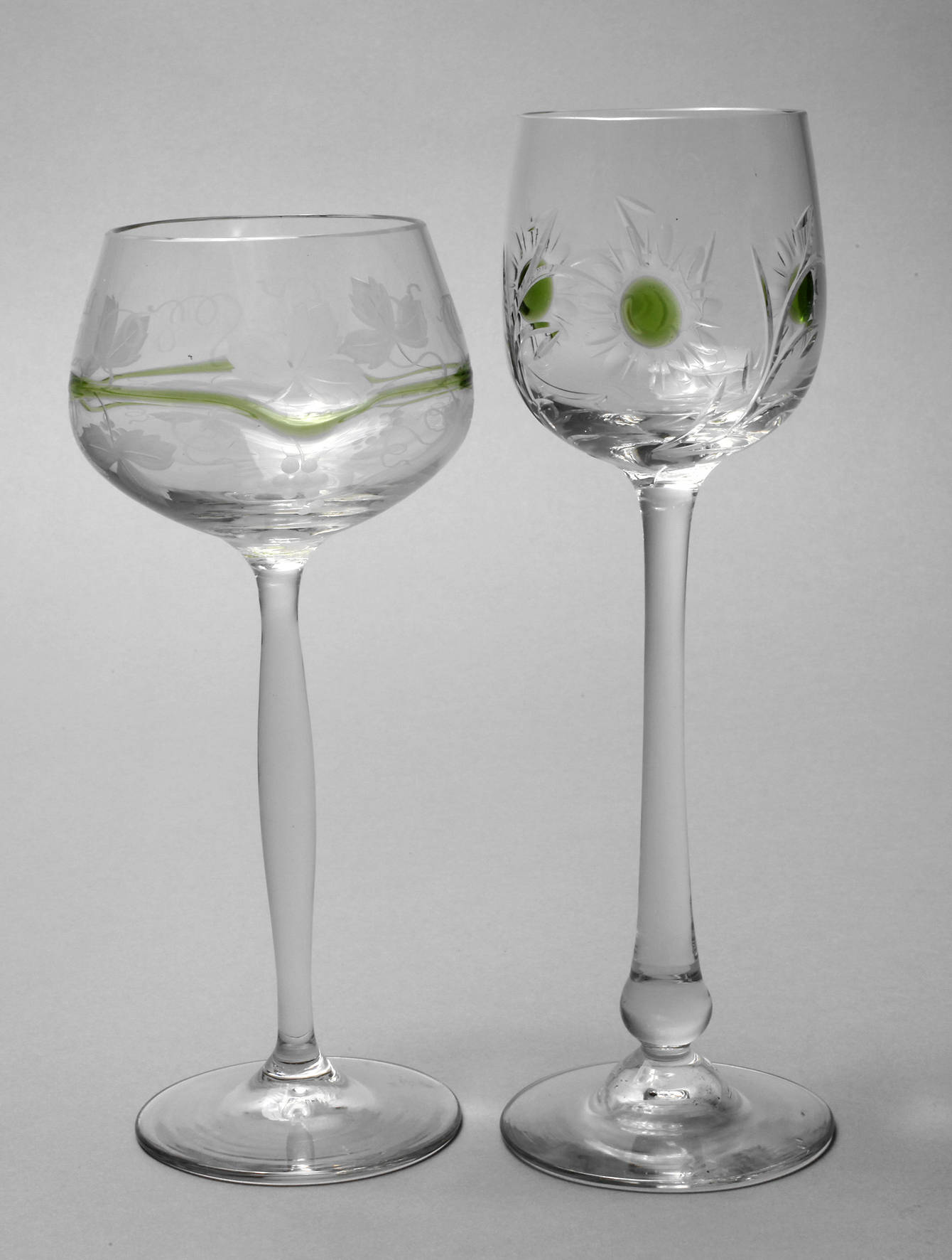 Zwei Jugendstilrömer Theresienthal